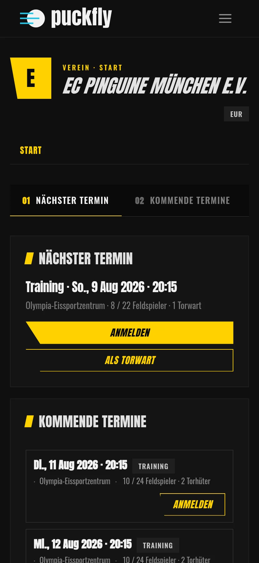 Alles auf einem Bildschirm